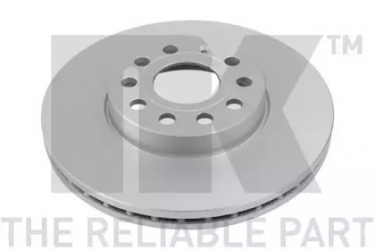 Диск тормозной, передний