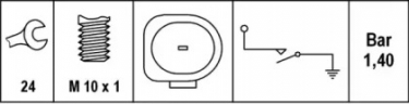Датчик давления масла 1.2-1.6 bar