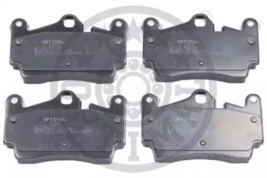 Колодки тормозные, задние