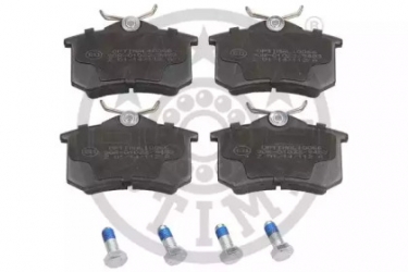 Колодки тормозные, задние