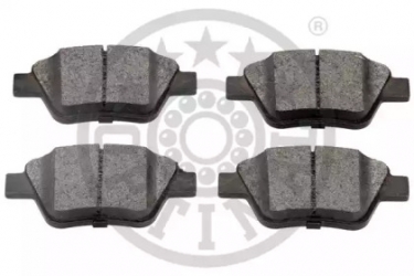 Колодки тормозные, задние