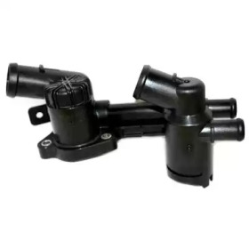 Термостат ОЖ в сборе с корпусом