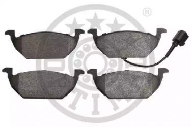 Колодки тормозные, передние с датчиком