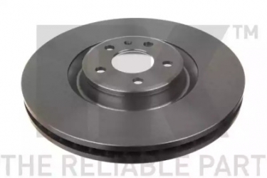 Диск тормозной, передний (356х34)