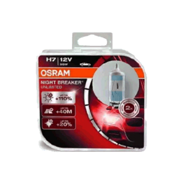Лампа H7 Night Breaker Unlimited +110%, 2шт.