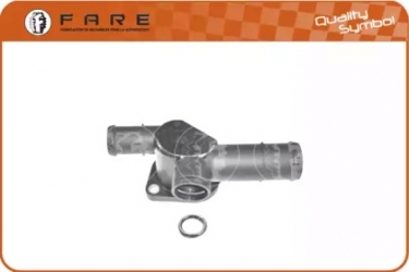 Фланец нижнего патрубка радиатора