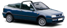 Volkswagen GOLF III Cabriolet (1E7) 2.0