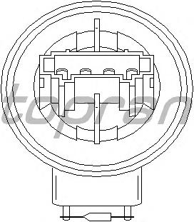 Резистор вентилятора отопителя
