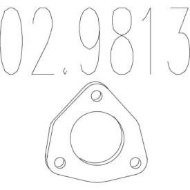 Прокладка приемной трубы