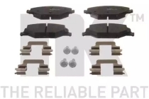 Колодки тормозные, передние