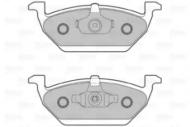 Колодки тормозные, передние без датчика