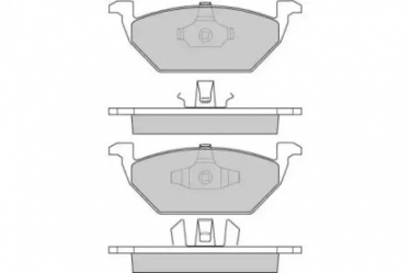 Колодки тормозные, передние без датчика
