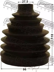 Пыльник ШРУСа, внешний